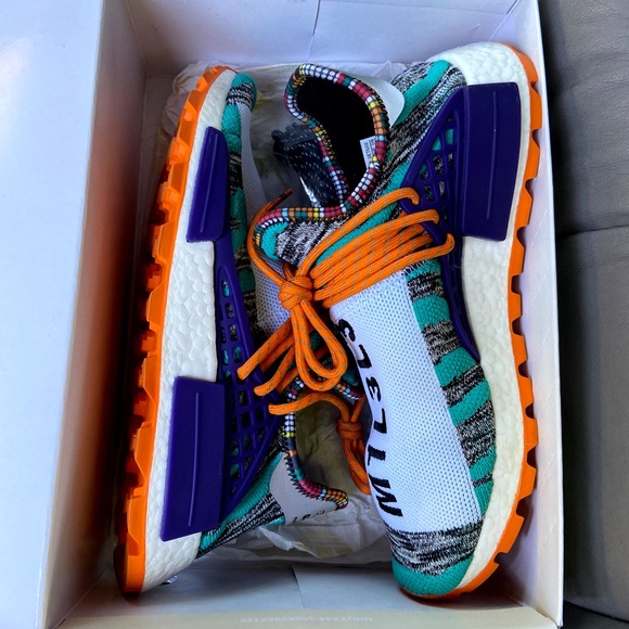 adidas nmd hu pharrell solar pack orange